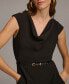 Фото #3 товара Комбинезон DKNY Cowlneck Cap-Sleeve Jumpsuit
