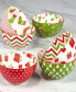 Holiday Fun 30 oz All Purpose Bowls Set of 6, Service for 6