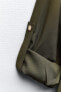 Фото #10 товара Куртка-рубашка со шнурком на талии ZARA