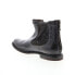 Фото #6 товара Bed Stu Baylene F321148 Womens Black Leather Zipper Ankle & Booties Boots 8.5