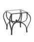 3-Piece Tempered Glass Coffee Table Set