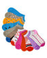 ფოტო #3 პროდუქტის Womens Multicolor Ankle Socks 12 Pack