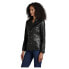 G-STAR Peacoat leather jacket