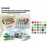 Set of Felt Tip Pens Alex Bog Canvas Luxe Professional 30 Pieces Case Multicolour