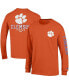 Men's Orange Clemson Tigers Team Stack Long Sleeve T-shirt