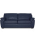 Фото #10 товара Lothan 79" Leather Apartment Sofa with 2 Cushions, Created for Macy's