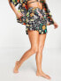 Фото #3 товара Damson Madder beach shorts co-ord in floral print