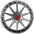 Колесный диск литой TEC Speedwheels GT8 hyper-silber 8x18 ET45 - LK5/108 ML63.4