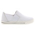 Ziera Adela ZR10664WHILE Womens White Wide Leather Lifestyle Sneakers Shoes