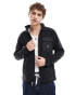 Timberland contrast pocket full zip fleece jacket in black