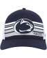 ფოტო #4 პროდუქტის Men's Navy Penn State Nittany Lions Brrr Altitude Trucker Snapback Hat