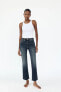 TRF CROPPED LOW-RISE FLARED JEANS