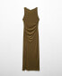 Women's Cut-Out Ruched Dress