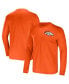 Фото #2 товара Men's NFL x Darius Rucker Collection by Orange Denver Broncos Team Long Sleeve T-shirt