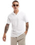 Фото #1 товара Jack & Jones Premium jersey revere collar polo in white