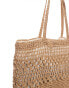 Фото #4 товара Pull&Bear raffia tote shopper bag in brown