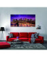 Фото #2 товара New York Skyline 3 Piece Acrylic Wall Art (36 H X 72 W)