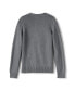 Фото #3 товара Women's School Uniform Cotton Modal Button Front Cardigan Sweater