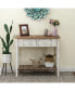 Vintage 2 Drawer Console Table