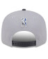 Men's Gray/Charcoal New York Knicks 2024 NBA Draft 9FIFTY Snapback Hat Gray, Charcoal - фото #3