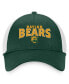 ფოტო #2 პროდუქტის Men's Green, White Baylor Bears Breakout Trucker Snapback Hat