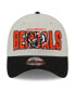 Фото #2 товара Men's Stone, Black Cincinnati Bengals 2023 NFL Draft 39THIRTY Flex Hat