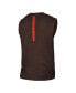 Фото #4 товара Men's Brown Cleveland Browns Team Muscle Tank Top