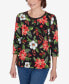 Classic Poinsettia Classic Holiday Top