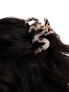 Фото #3 товара ASOS DESIGN XL hair clip claw in mono