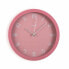 Настенное часы Versa Розовый полипропилен (4,3 x 30 x 30 cm)