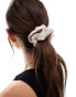 & Other Stories linen hair scrunchie in beige