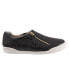 Фото #1 товара Softwalk Arezzo S2101-001 Womens Black Narrow Lifestyle Sneakers Shoes