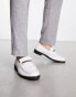 Фото #1 товара H by Hudson Exclusive Archer loafers in white leather