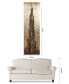 Фото #9 товара Stratified Metallic Handed Painted Rugged Wooden Wall Art, 72" x 22" x 2.8"