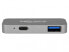 Фото #5 товара Delock Мини-Док-станция для MacBook с поддержкой 5K - проводная - Thunderbolt 3 - Серый - 5120 x 2880 пикселей - Металлический - 65 мм