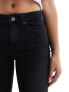 ONLY Blush mid waist skinny jeans in black Черный, S L31 - фото #5