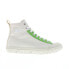 Фото #1 товара Diesel S-Athos Mid Y02879-PS438-H8980 Mens White Lifestyle Sneakers Shoes