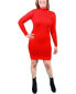 Фото #1 товара Area Stars Cable Knit Turtleneck Sweaterdress Women's