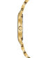 ფოტო #3 პროდუქტის Women's Phantom Gold-Tone Crystal-Accent Stainless Steel Bracelet Watch 32mm