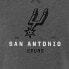 NBA San Antonio Spurs Women's Burnout Crew Neck Retro Logo Fleece Sweatshirt - M