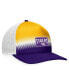 Фото #2 товара Men's Purple, Gold LSU Tigers Daybreak Foam Trucker Adjustable Hat