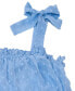 Фото #3 товара Платье для малышей Trixxi с бантом и клетчатым узором