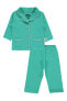 Kız Bebek Pijama Takımı 6-18 Ay Koyu Mint