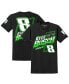 ფოტო #1 პროდუქტის Men's Black Kyle Busch Xtreme T-shirt