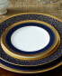 Фото #3 товара Odessa Cobalt Gold Set of 4 Bread Butter and Appetizer Plates, Service For 4