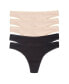 Women's Cabana Cotton Hip G Thong 5 Pack Underwear