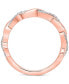 ფოტო #4 პროდუქტის Diamond Twist Ring (1/5 ct. t.w.) in Sterling Silver.