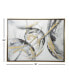 Фото #3 товара by Cosmopolitan Gold Contemporary Abstract Canvas Wall Art, 30" x 40"