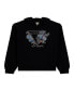 ფოტო #1 პროდუქტის Big Girls Embroidered Logo Hooded Sweatshirt