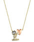 14K Gold Plated Garfield Necklace
